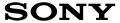 Sony Sony