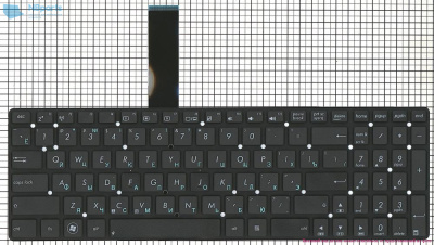 Клавиатура для ноутбука ASUS X501 X550 чёрная, RU