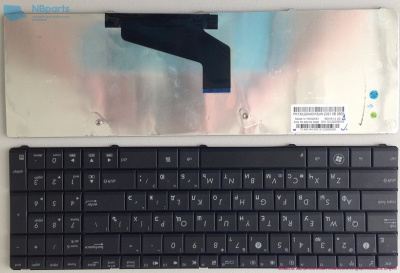 Клавиатура для ноутбука ASUS X53 X54 A53 чёрная, RU