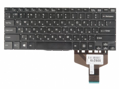 Клавиатура для ноутбука Sony SVF14A, чёрная, RU
